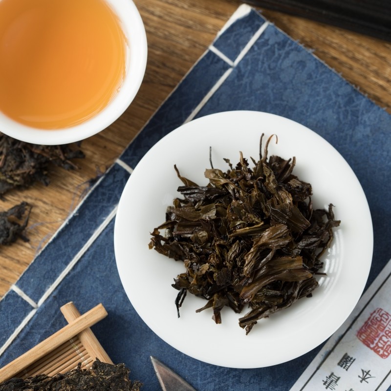 湖南安化正宗白沙溪黑茶潤之福獲磚茶金花茂盛2kg禮盒 湖南安化正宗白沙溪黑茶潤之福獲磚茶金花茂盛2kg禮盒